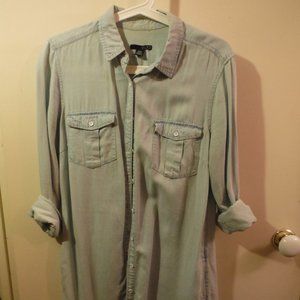 Tencel Chambray shirt dress/tunic